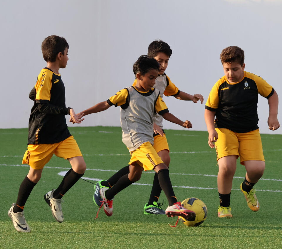 u12 Football Training In Seeb